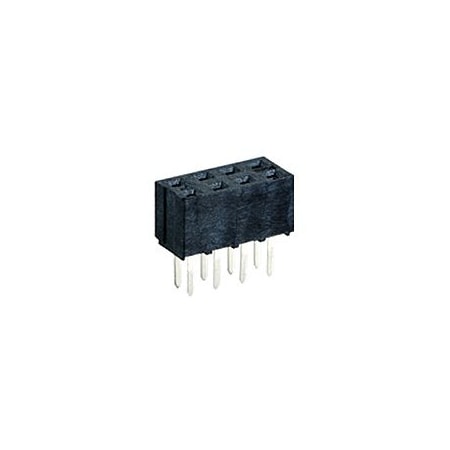 Molex MGrid VRec DR W/OPgs .76AuLF 4Ckt 79107-7251